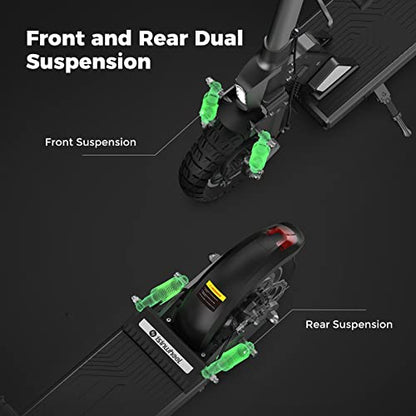 isinwheel X1 Electric Scooter, Max Power 800W, Up to 25 Miles Range