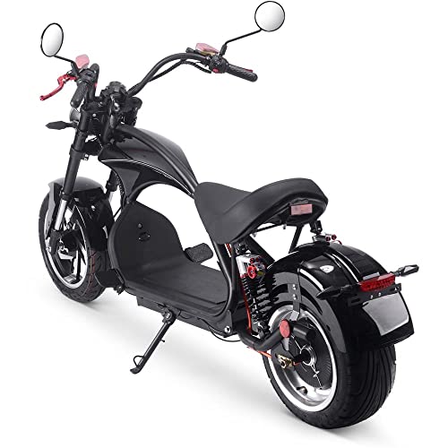 TOXOZERS 2500W Fat Tire Electric Scooter for Adults, Citycoco Chopper Electric Scooter with Seat