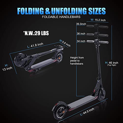 E-TWOW GT SE Electric Scooter, 31 Mile Range, 25 MPH Max Speed