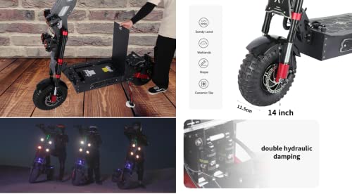 Electric Scooter Adults 50 mph Adult Electric Scooter 60AH 60V battery