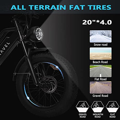 SMARTRAVEL DK400 Electric Bike Ebike with 1200W Motor