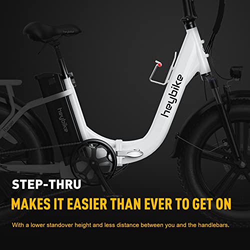 Heybike Ranger Electric Bike for Adults 500W Foldable Ebike