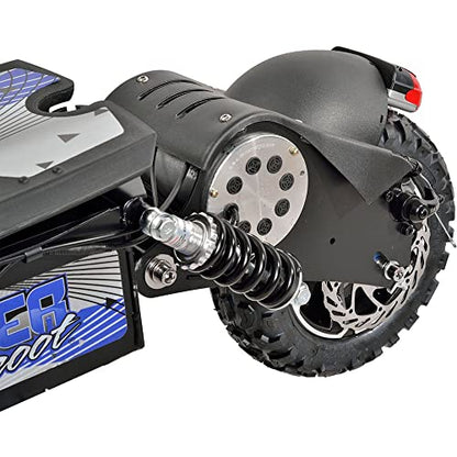 UberScoot 1600w 48v Electric Scooter, Black, Large
