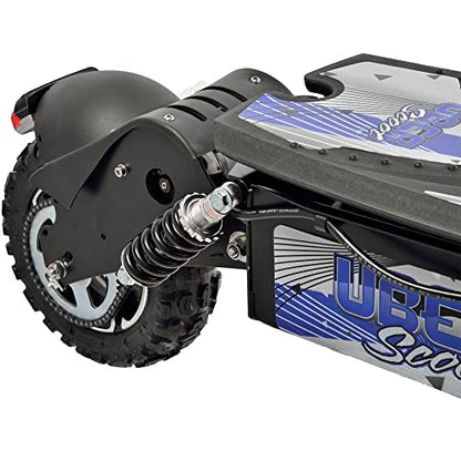 UberScoot 1600w 48v Electric Scooter, Black, Large