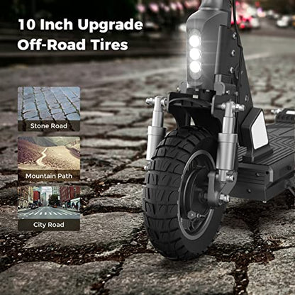 isinwheel X1 Electric Scooter, Max Power 800W, Up to 25 Miles Range