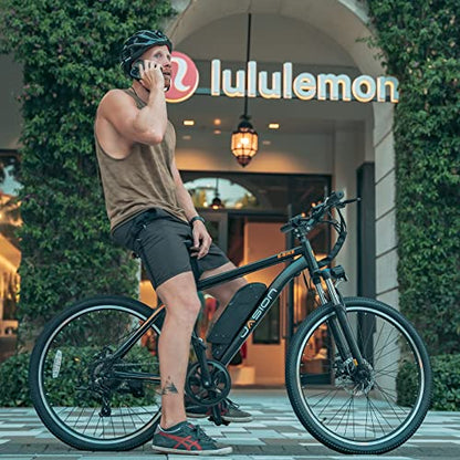 Jasion EB5 Electric Bike for Adults with 360Wh Removable Battery