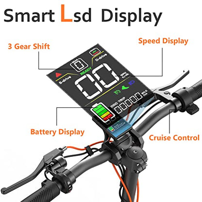 JOYOR S5 Electric Scooters, 31 MPH & 34 Miles,800W Scooter for Adults 330 Lbs