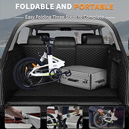 KORNORGE Electric Bike A9, 20" Ultra Light Foldable Electric Bike