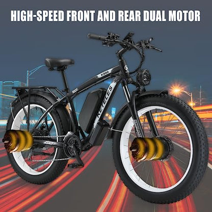 COLOCYC KETELES Electric Bike for Adults 2000W Dual Motor 48V/23Ah