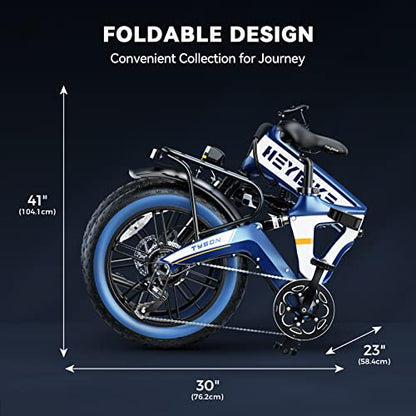 Heybike Tyson Folding Electric Bike for Adults