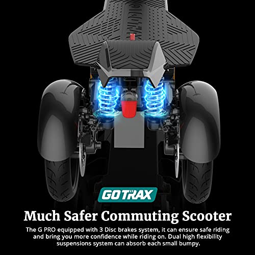 Gotrax Gpro Electric Scooter, 3 Wheel and Dual Rear Suspension