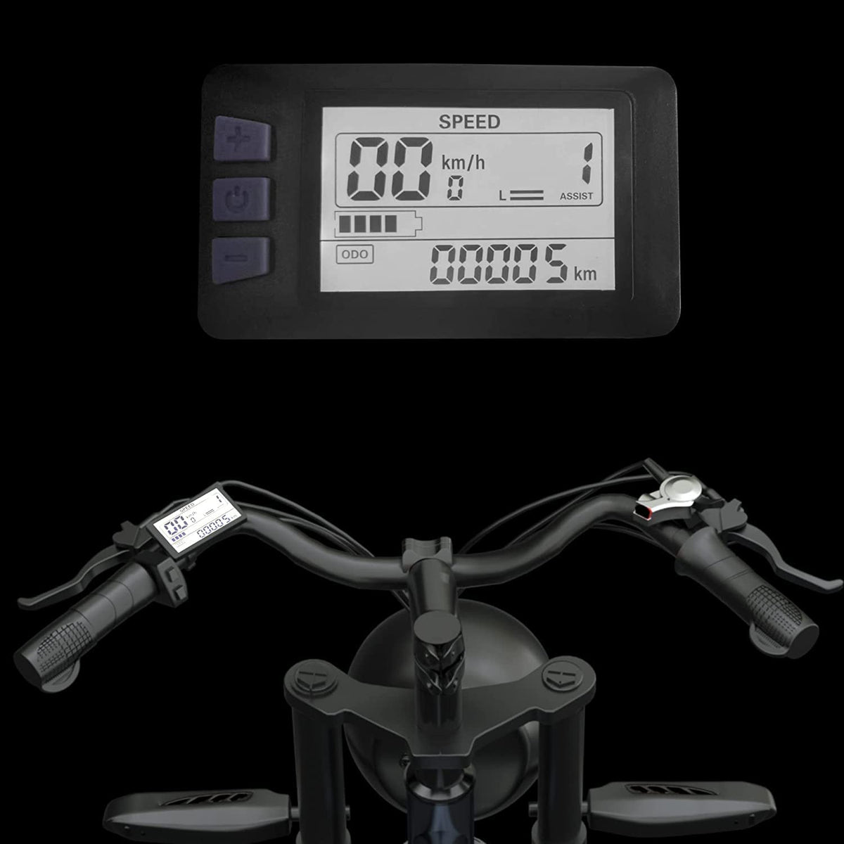 JANSNO Electric Bike 20" x 4.0 Electric Bike for Adults with 750W Brushless Motor