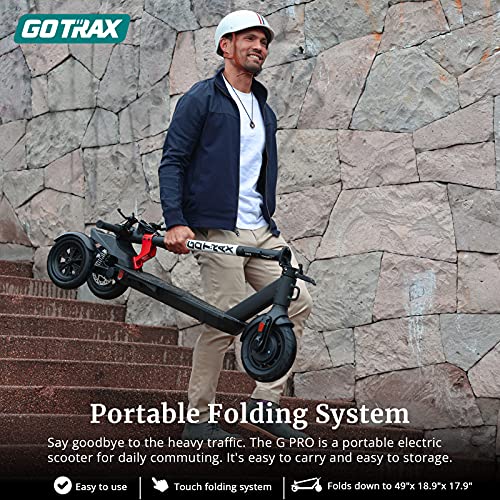Gotrax Gpro Electric Scooter, 3 Wheel and Dual Rear Suspension