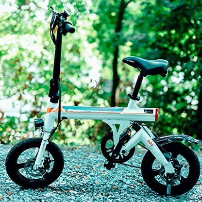 Jasion EB3 Electric Bike for Adults 21mph Folding Adults Electric Bicycles