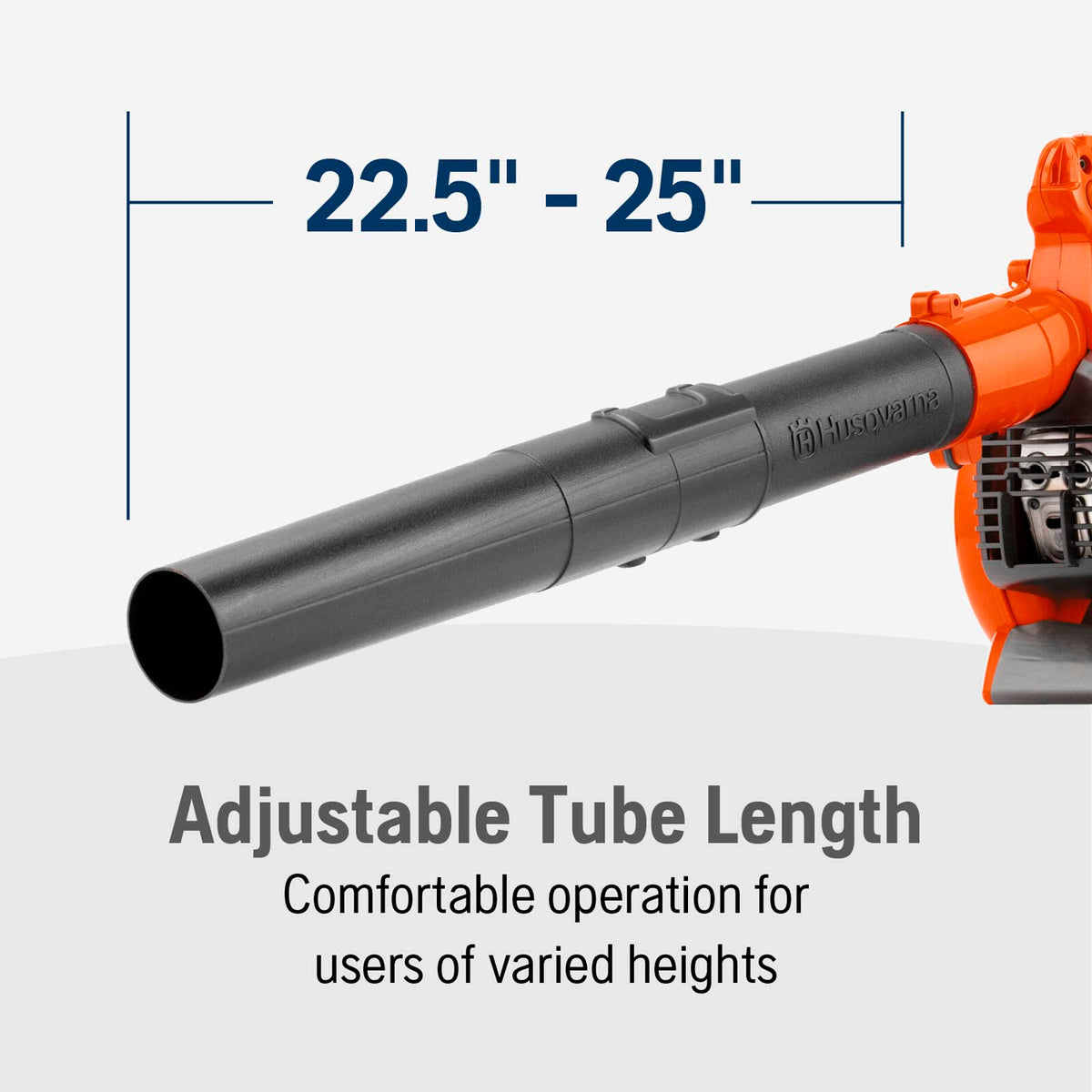 Husqvarna 125B, 28cc 2-Cycle Gas 425 CFM 170 MPH Handheld Leaf Blower