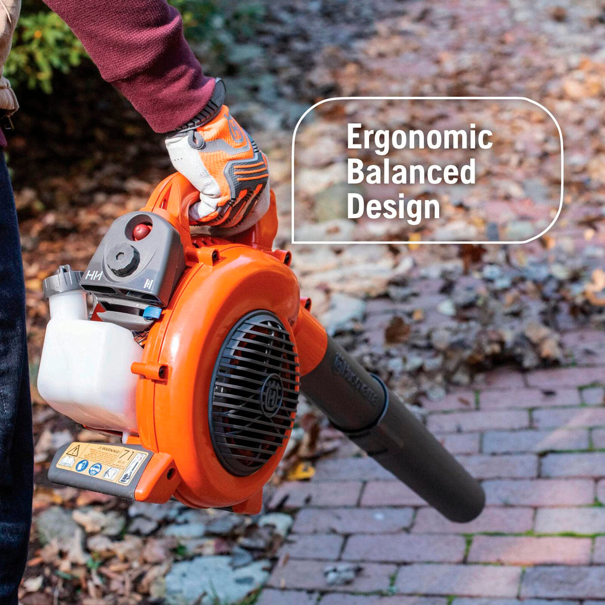 Husqvarna 125B, 28cc 2-Cycle Gas 425 CFM 170 MPH Handheld Leaf Blower