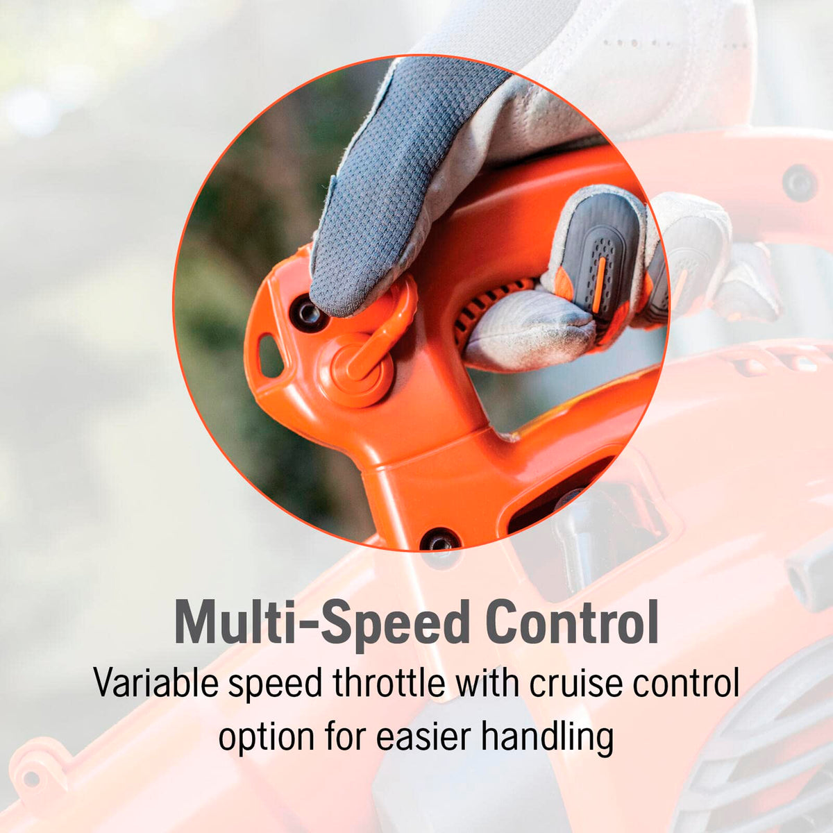 Husqvarna 125B, 28cc 2-Cycle Gas 425 CFM 170 MPH Handheld Leaf Blower