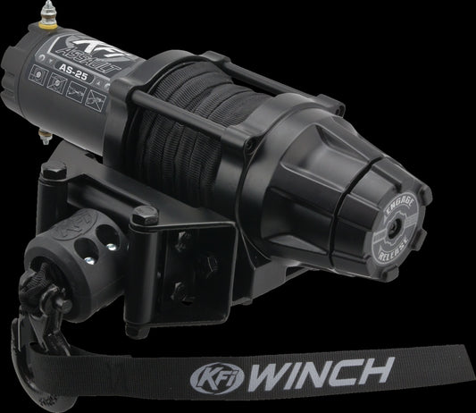 KFI Assault 2500 lb Synthetic Rope ATV/UTV Winch (AS-25)