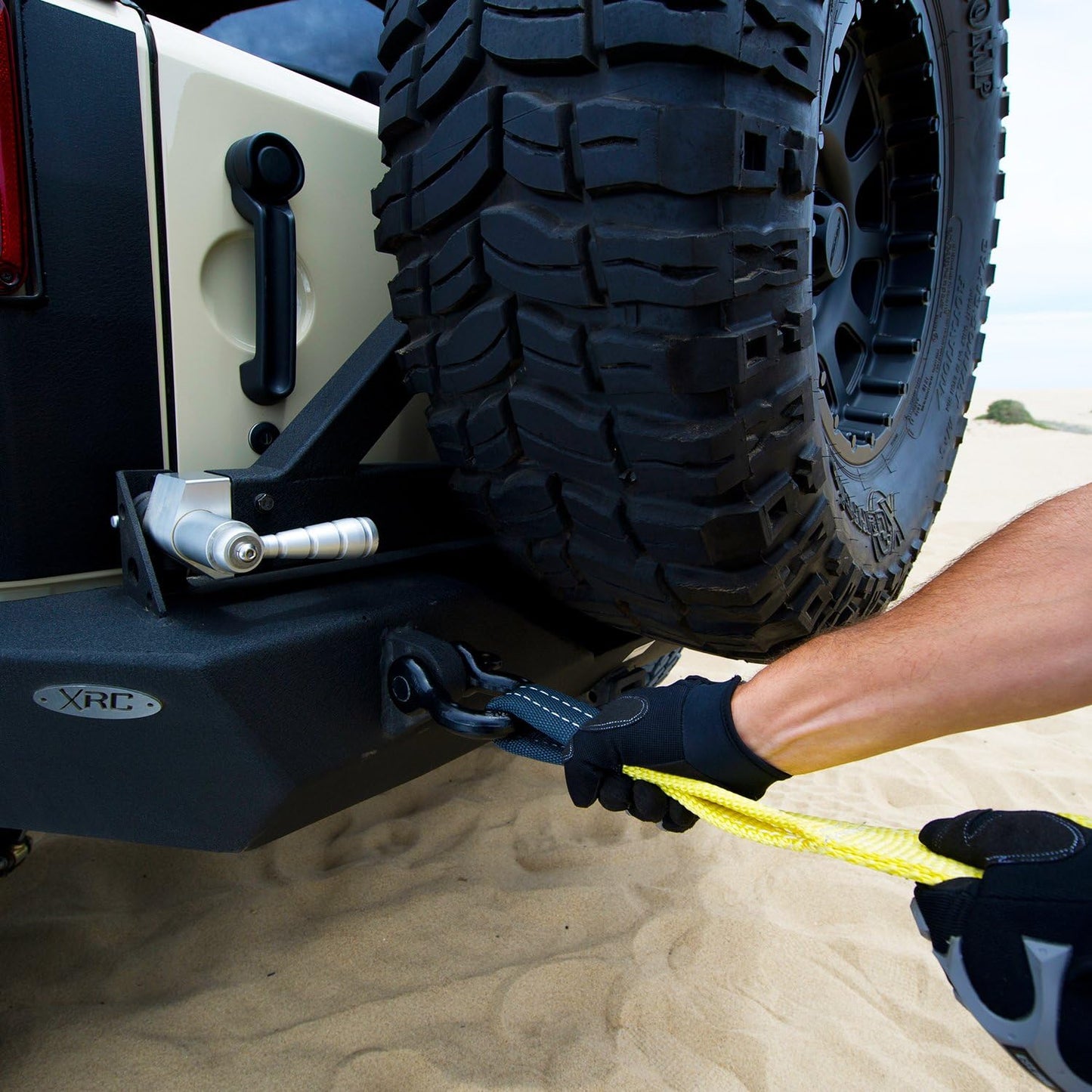 Smittybilt CC330 Recovery Tow Strap - 3" x 30' (30,000 lb)