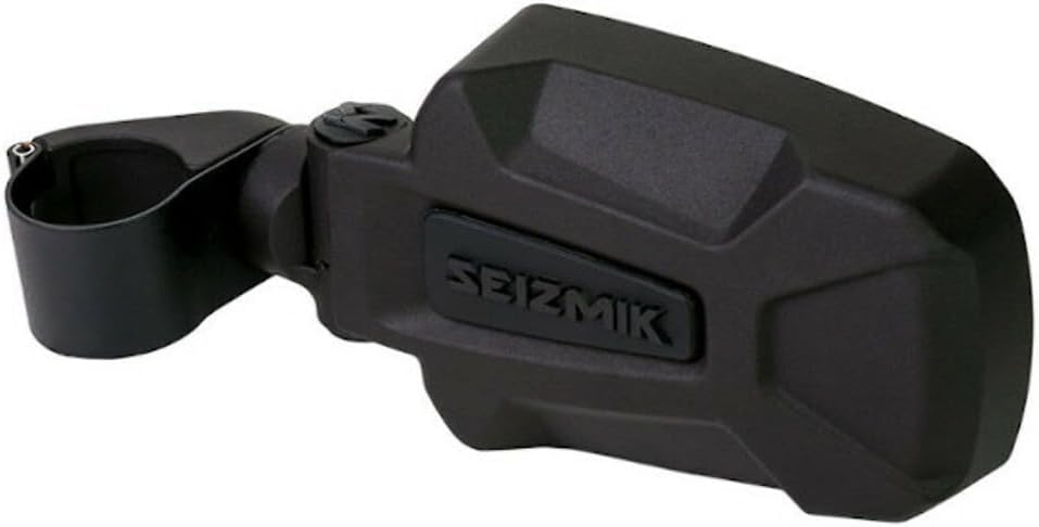 Seizmik Pursuit Side View Mirrors - UTV 1.75" Round Tube (Pair, Cast Aluminum) (18071)